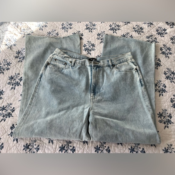 Saint + Sofia Wide Leg Jeans Size 14 (Brand is UK sizing size 36) - Picture 10 of 11